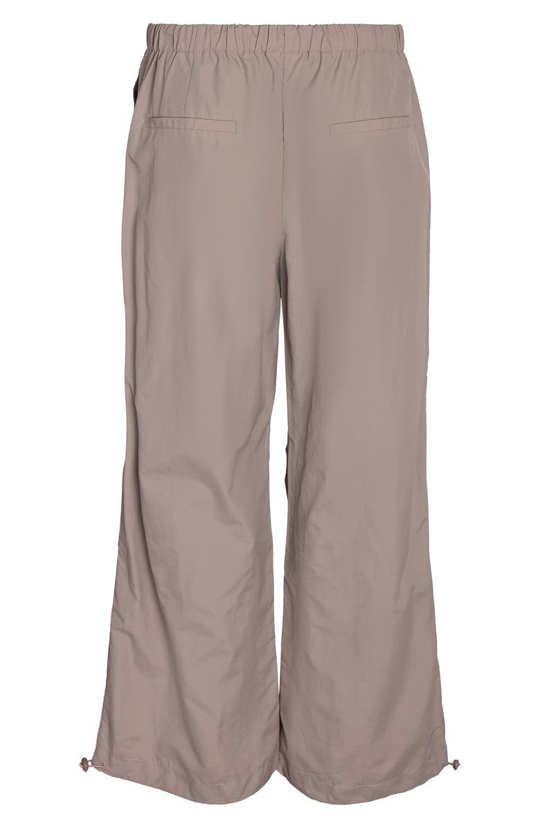Noisy may Didi Nylon Parachute Pants, Alternate, color, Agate Gray