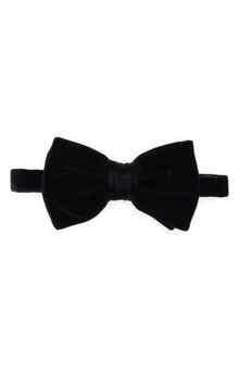 BOSS Cotton Velvet Bow Tie