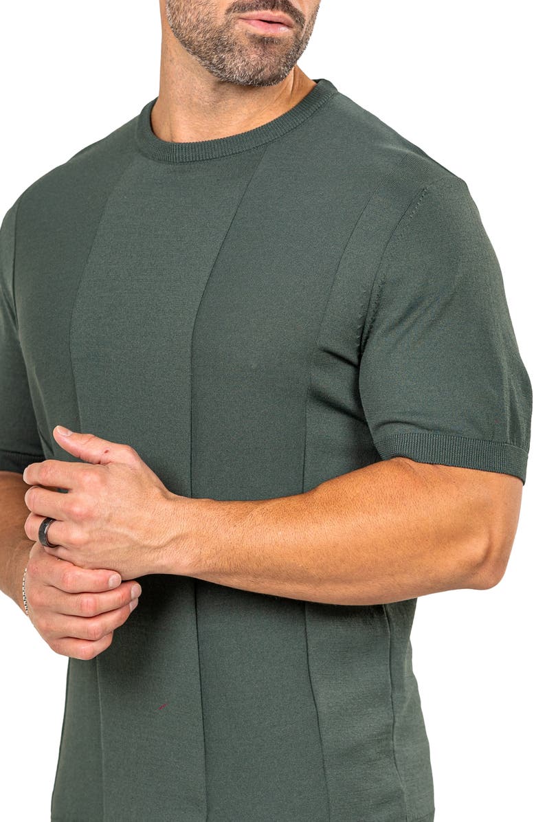 Maceoo Marthy Green Crewneck, Alternate, color,