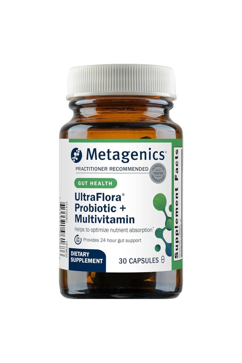 UltraFlora Probiotic Multivitamin Capsules 30 Capsules, Main, color, None