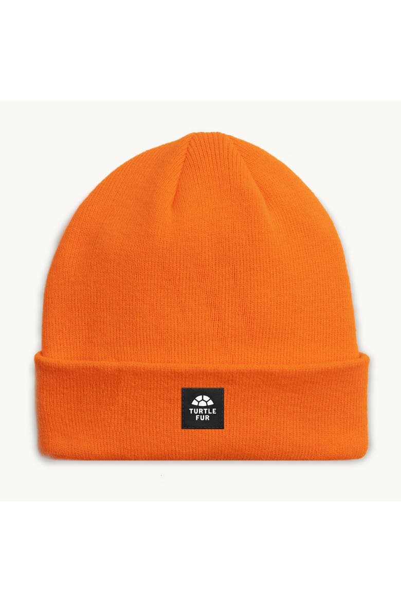 Explorer Cuffed Beanie, Main, color, Blaze