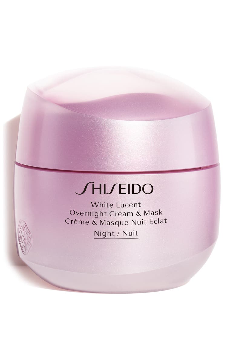 White Lucent Overnight Cream & Mask, Main, color, NO COLOR