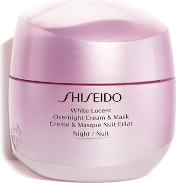 Shiseido White Lucent Overnight Cream & Mask | Nordstrom