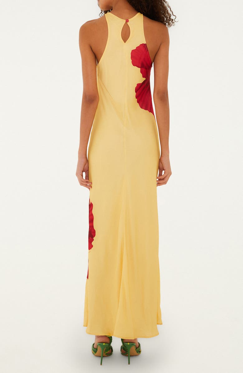 FARM Rio Poppy Flowers Maxi Dress, Alternate, color, Yellow