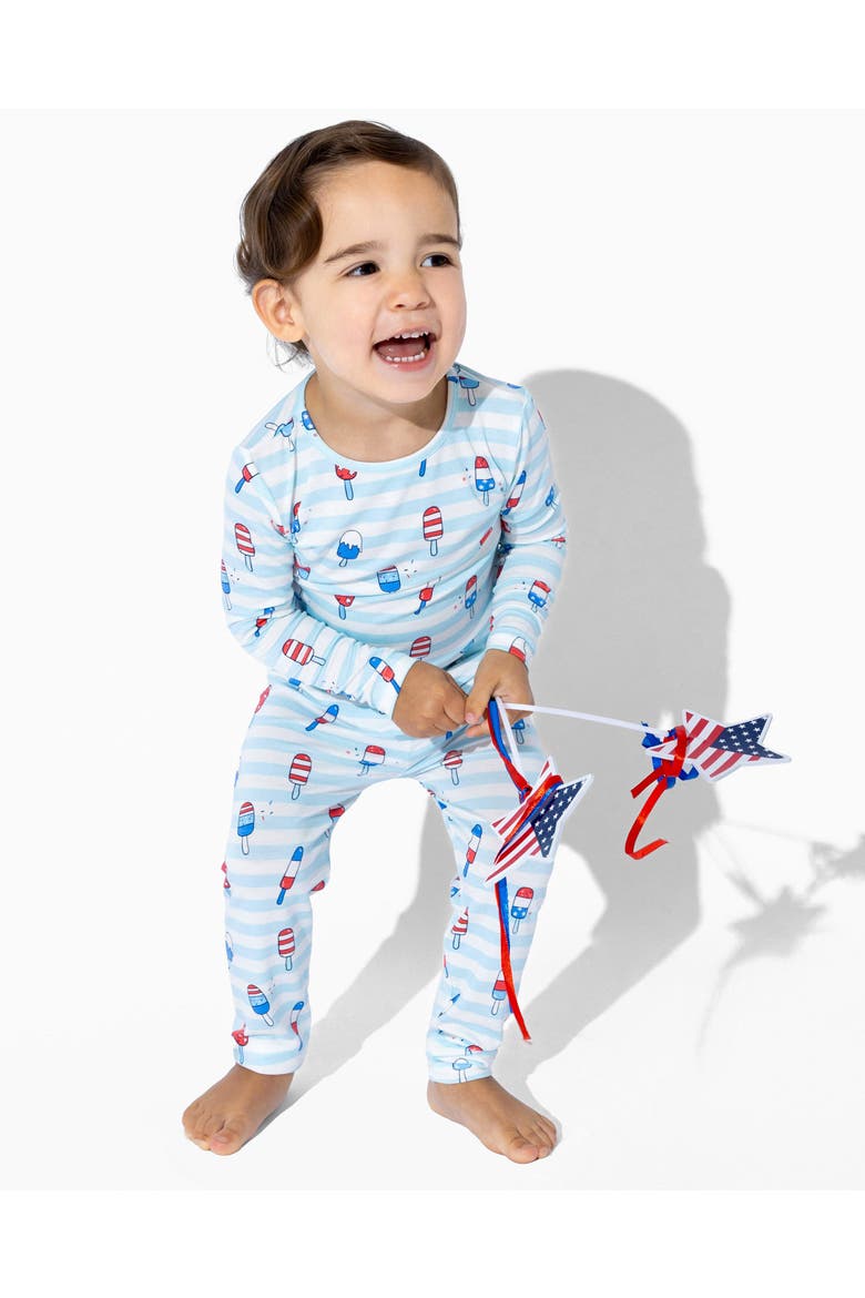 Kids' Popsicles Set of 2 Piece Pajamas, Alternate, color, Popsicles