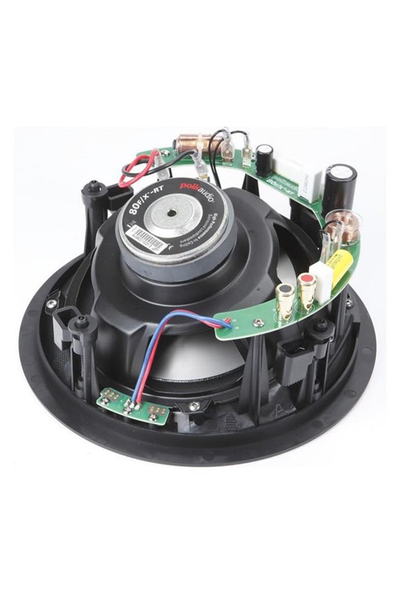 80F/X-RT Vanishing 8" In-Ceiling Speakers - Pair, Alternate, color, White