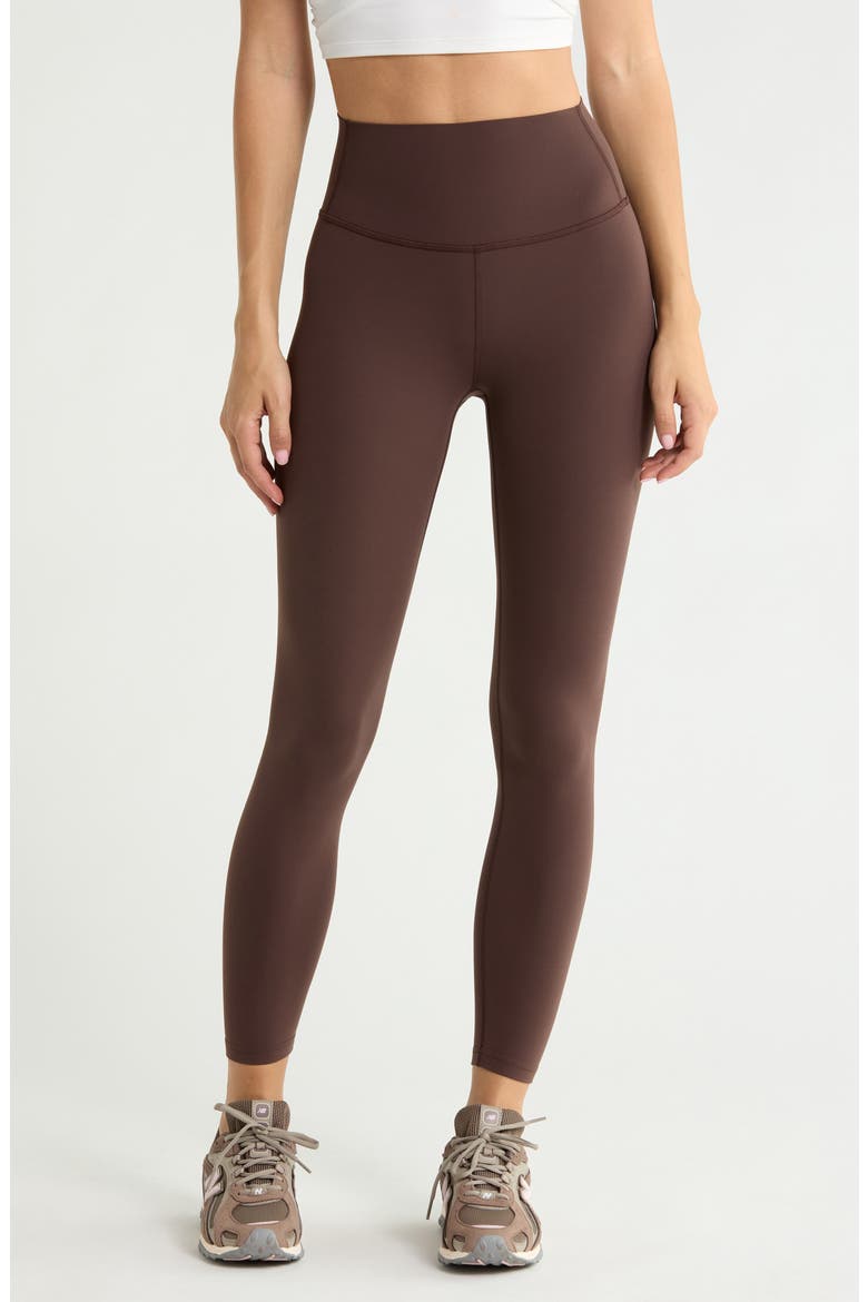 Airweight Leggings, Main, color, DARK CHOCOLATE