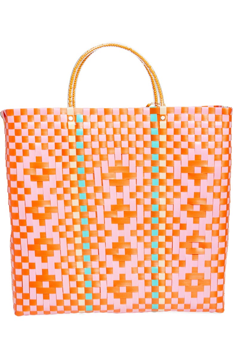 MERCEDES SALAZAR Large Ciao Woven Tote, Alternate, color,