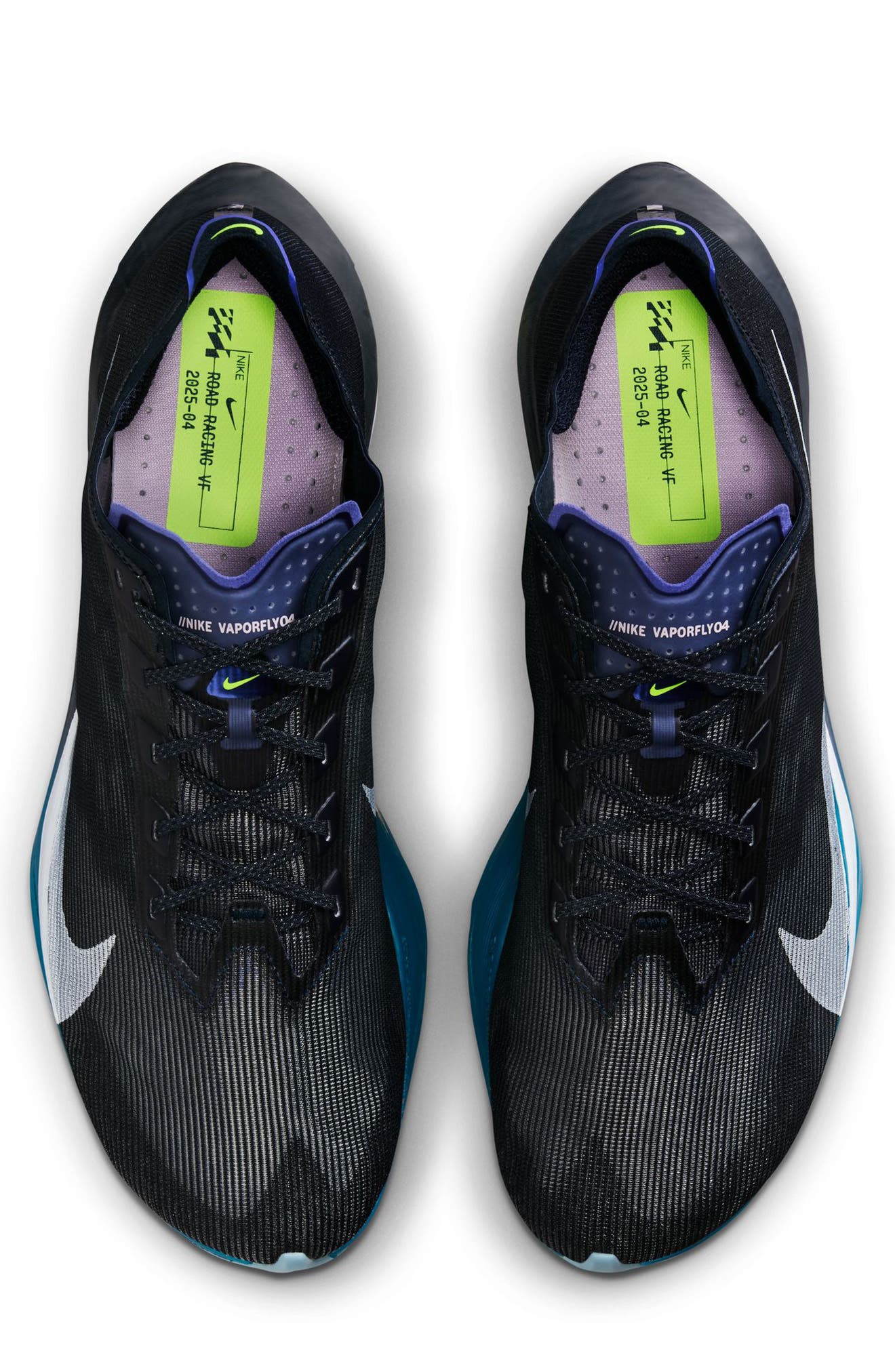 Nike Vaporfly 4 Racing Shoe, Alternate, color, Obsidian/ White
