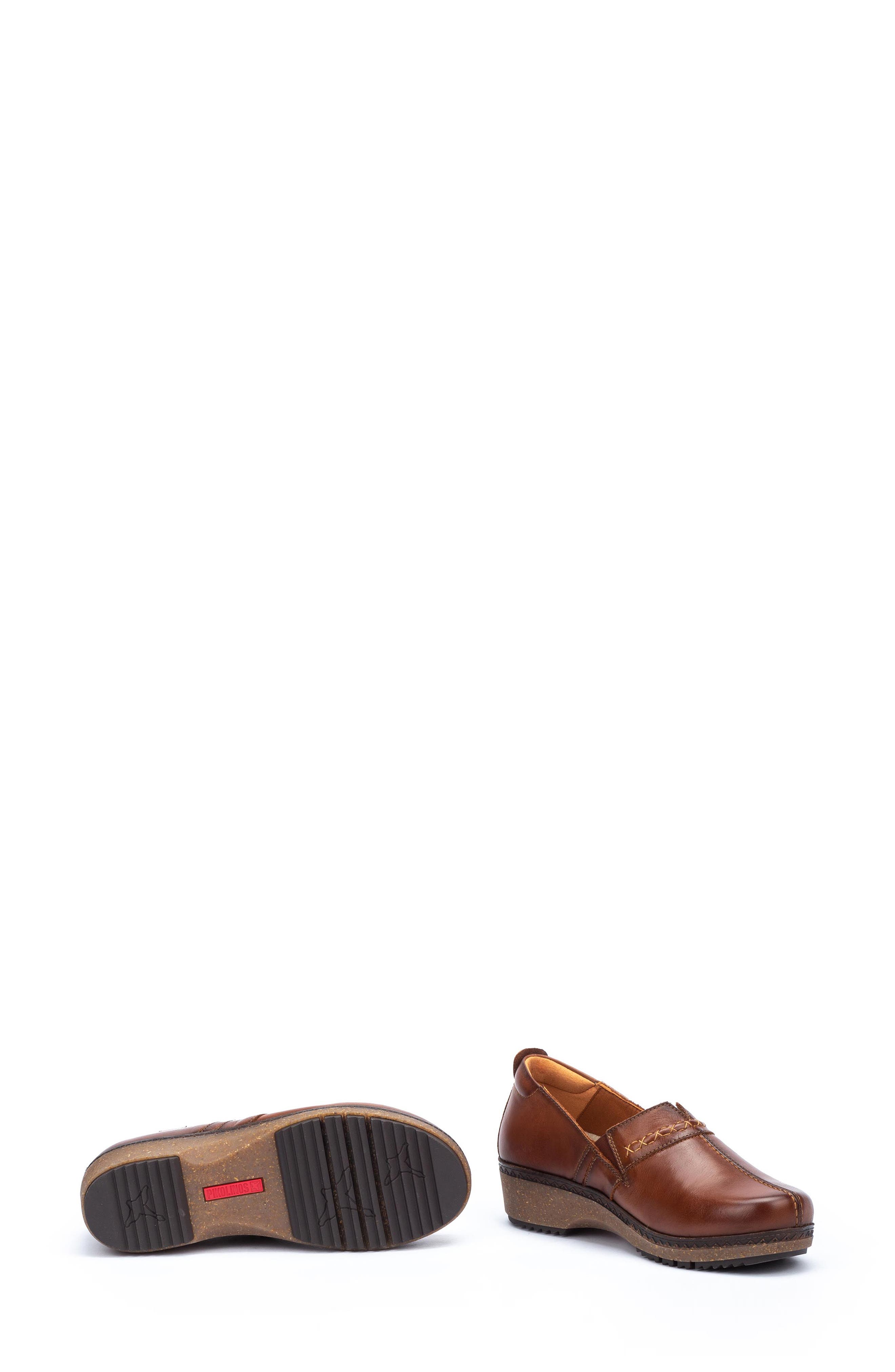 PIKOLINOS Granada Leather Clog, Alternate, color, Cuero