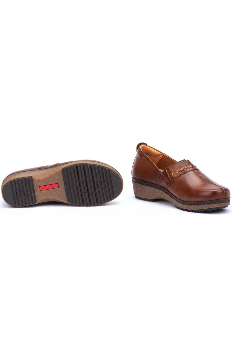 PIKOLINOS Granada Leather Clog, Alternate, color, Cuero