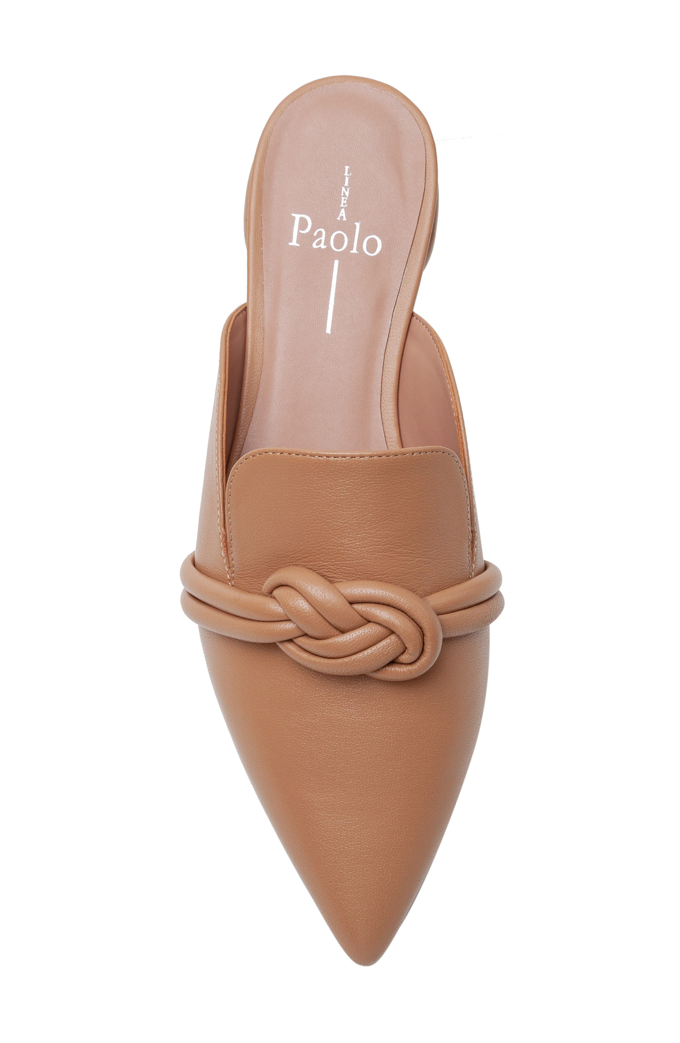 Azelia Pointed Toe Mule, Alternate, color, DESERT