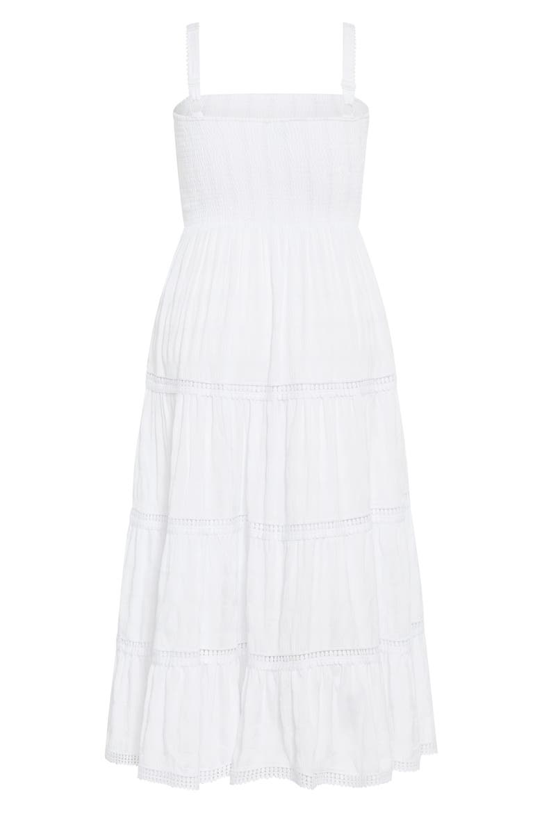 Dakota Tiered Maxi Sundress, Alternate, color, WHITE