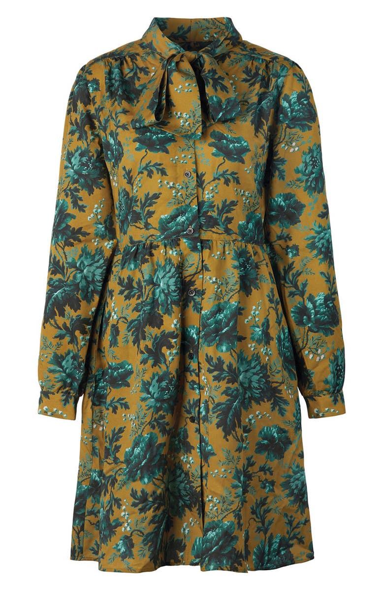 Barbour Queensbridge Floral Long Sleeve Shirtdress, Alternate, color, 