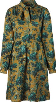 Barbour Queensbridge Floral Long Sleeve Shirtdress