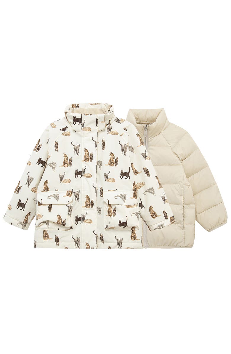Milkbarn Three in One Jacket, Alternate, color, 