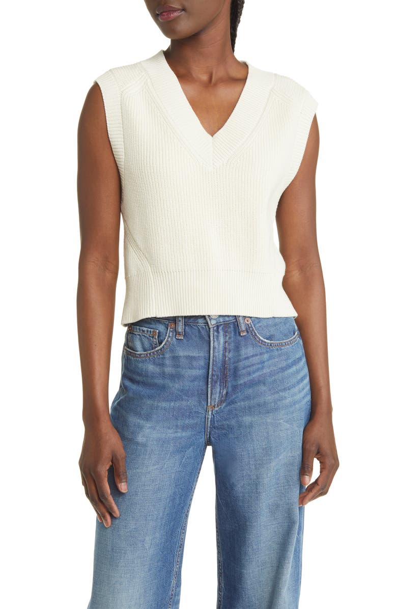 rag & bone Ally Sweater Vest, Main, color,
