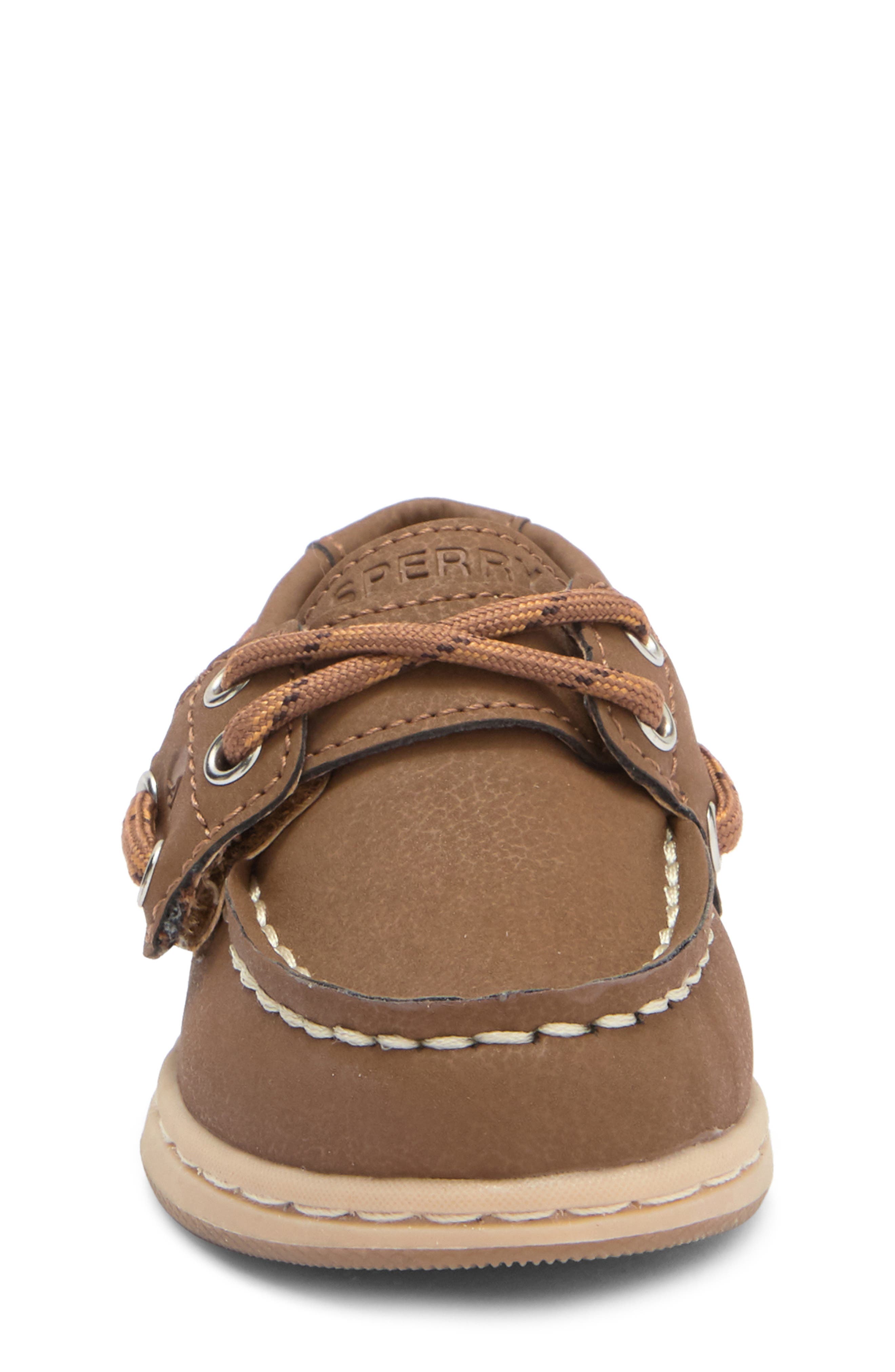 Sperry Kids' Cup II Boat Shoe, Alternate, color, Chestnut