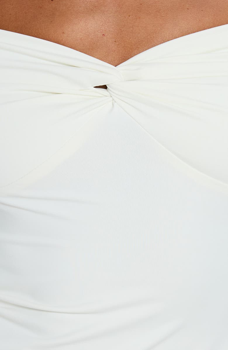 Princess Polly Maxeina Twist Off the Shoulder Crop Top, Alternate, color, 