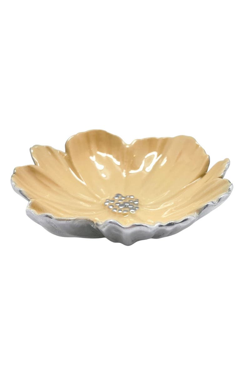 Mariposa Cosmos Yellow Dip Dish, Main, color, Yellow