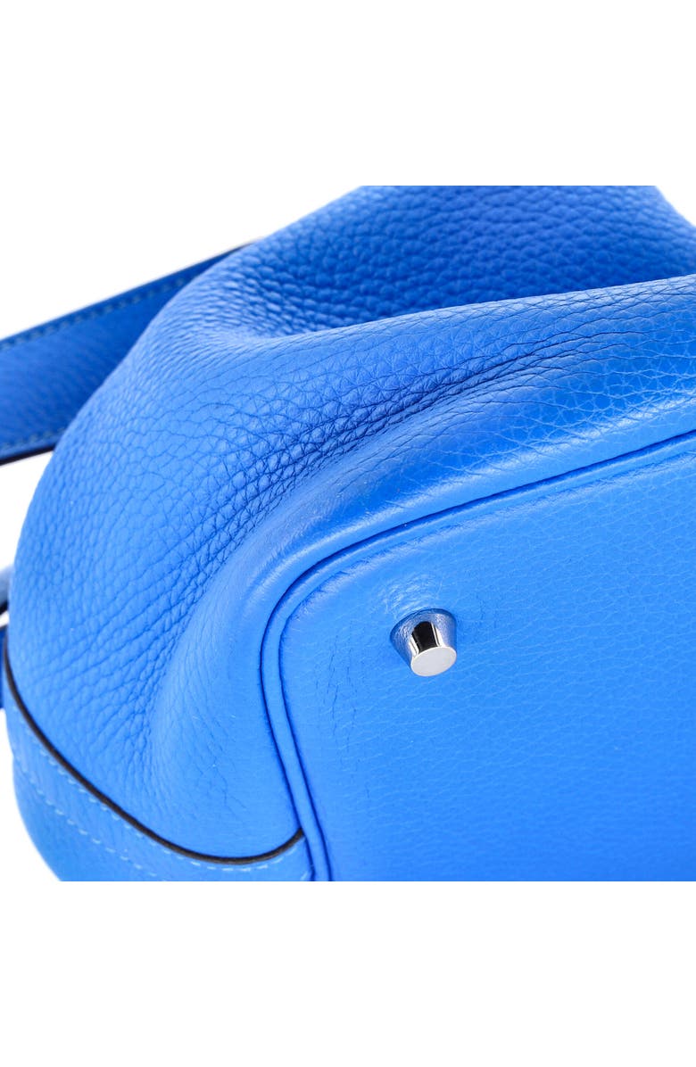 Pre-Owned Hermes Picotin Lock Bag Clemence MM, Alternate, color, Bleu Hydra
