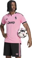 adidas Men's adidas Pink Juventus 2026/27 Away On-Field Authentic Jersey