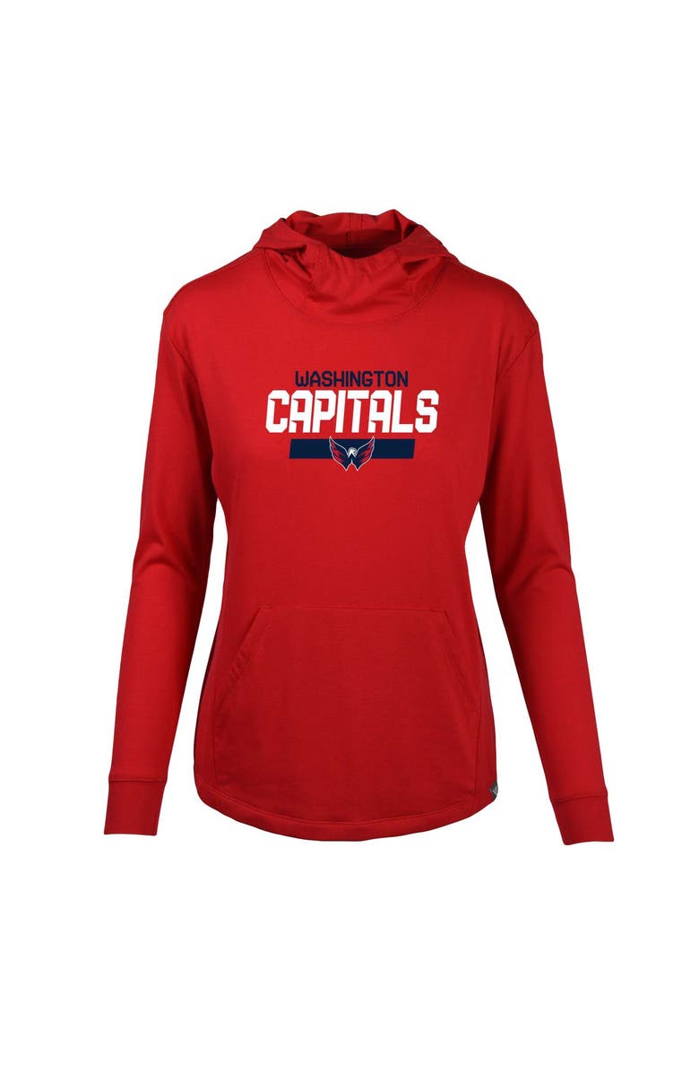 LEVELWEAR Women's Levelwear Alexander Ovechkin Red Washington Capitals Vivid Player Name & Number Pullover Hoodie, Alternate, color, 