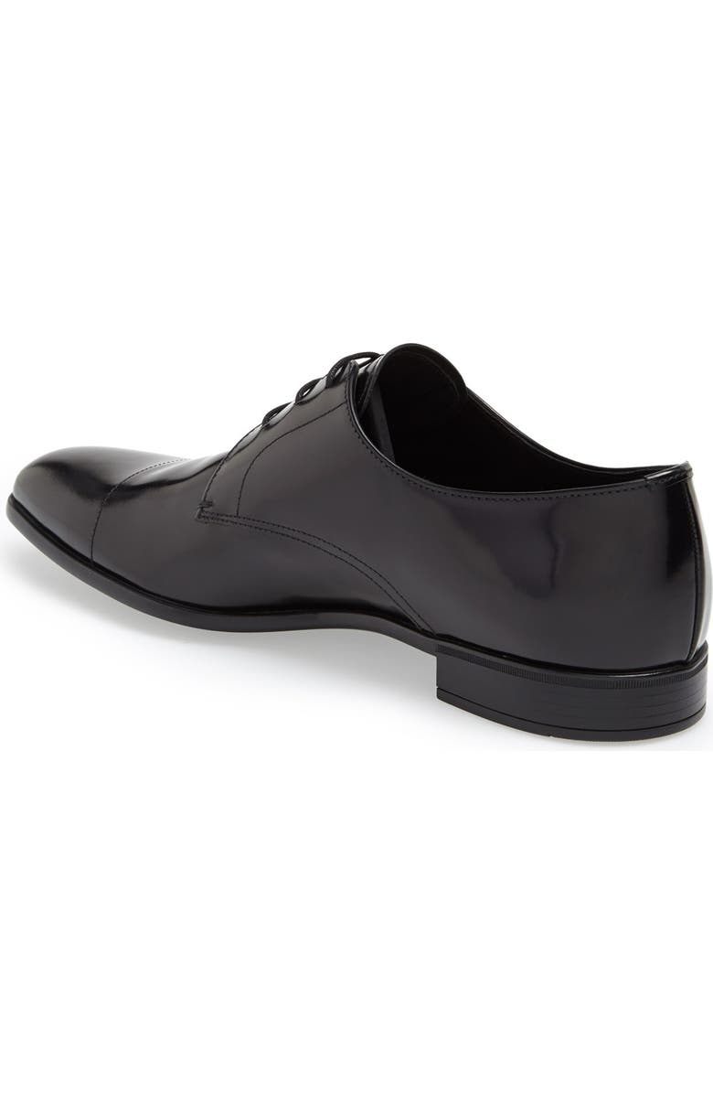 Prada 'Spazzolato' Cap Toe Derby, Alternate, color,