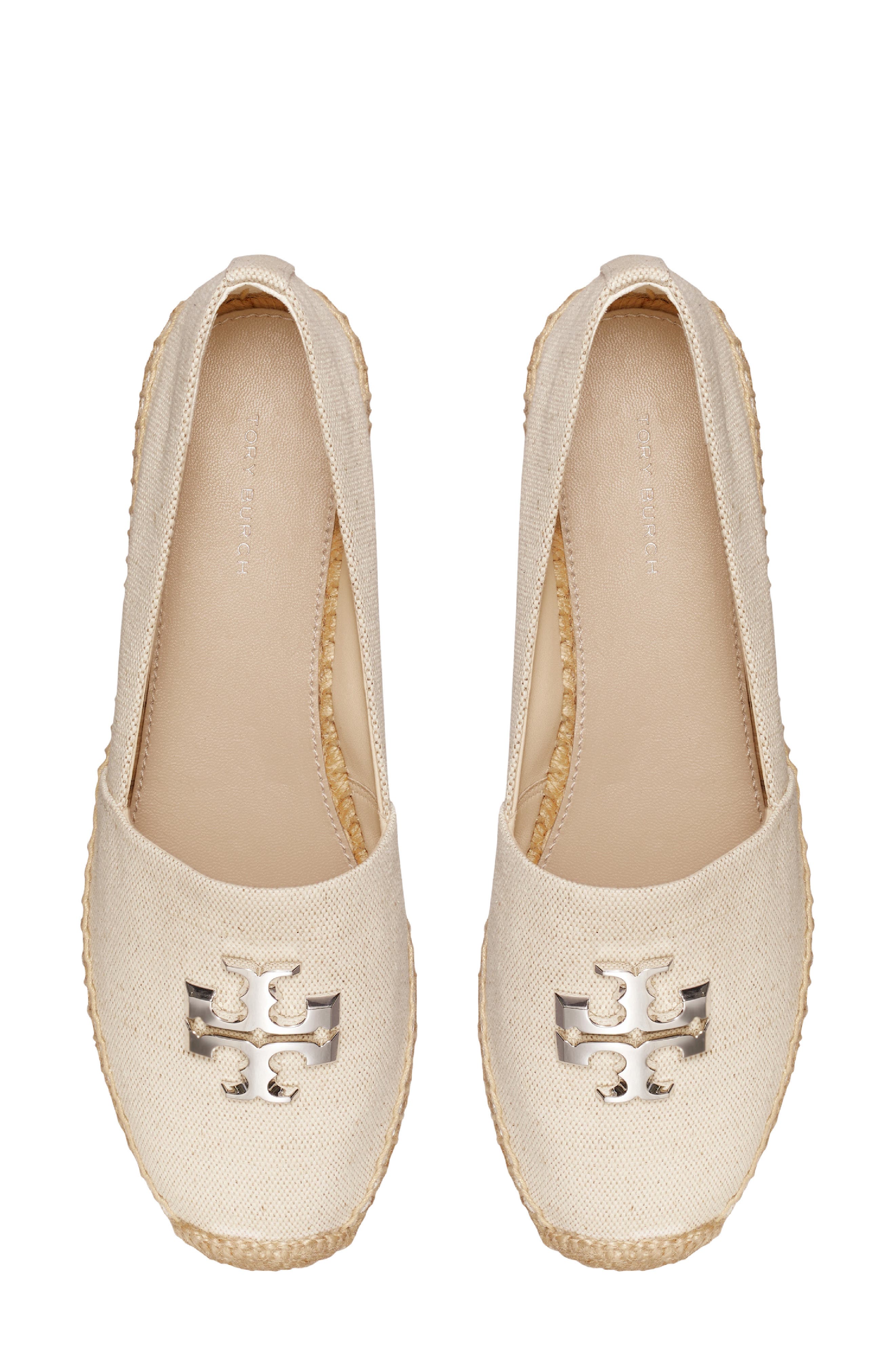 Eleanor Espadrille, Alternate, color, NEW CREAM / SILVER