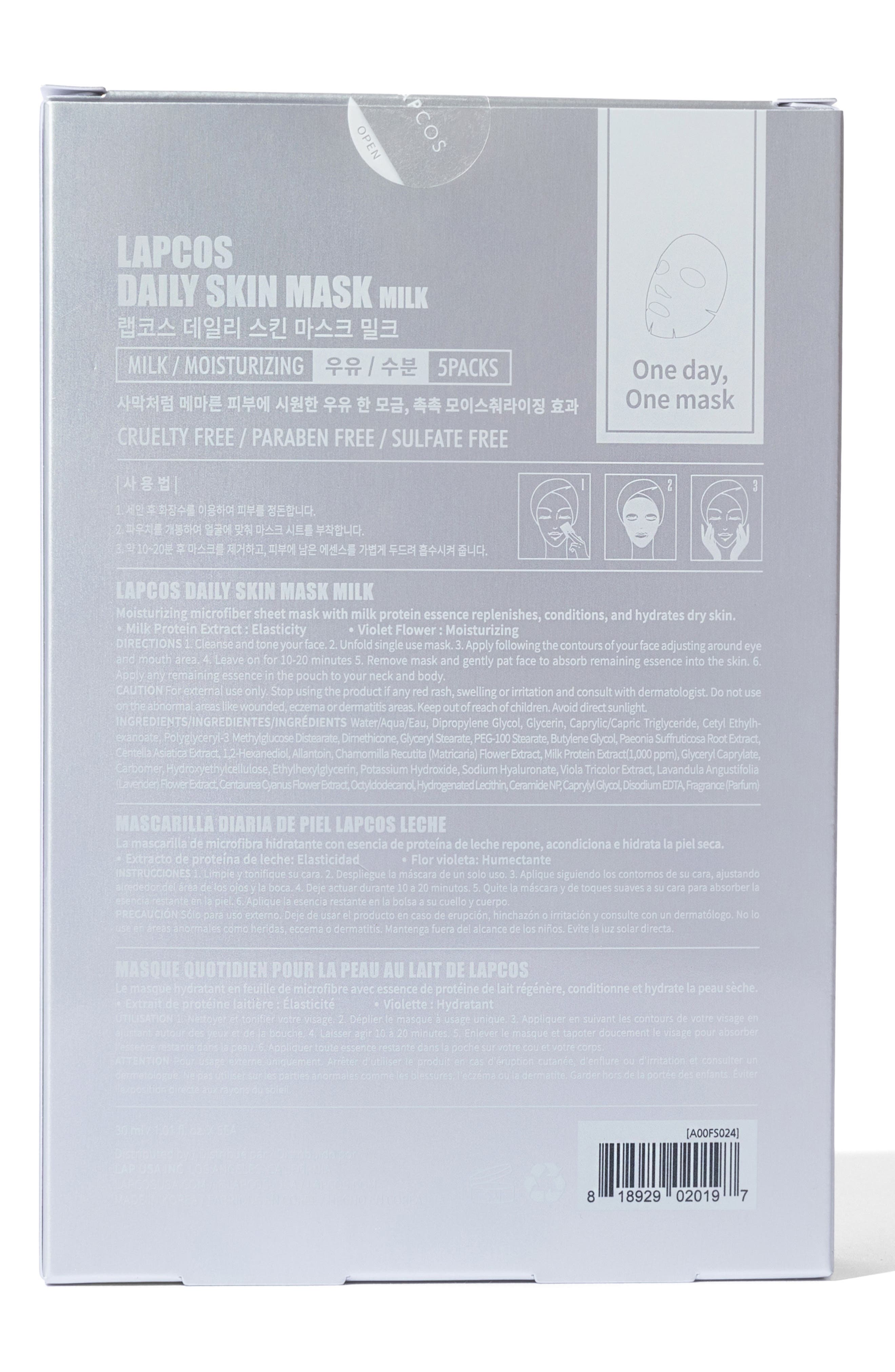 LAPCOS Milk Hydrating Sheet Mask (Women) | Nordstromrack