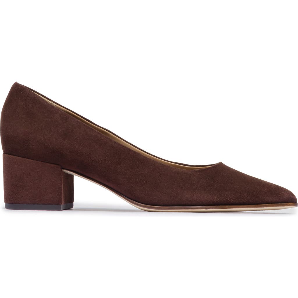 Bernardo Footwear Millie Block Heel Pump In Brown