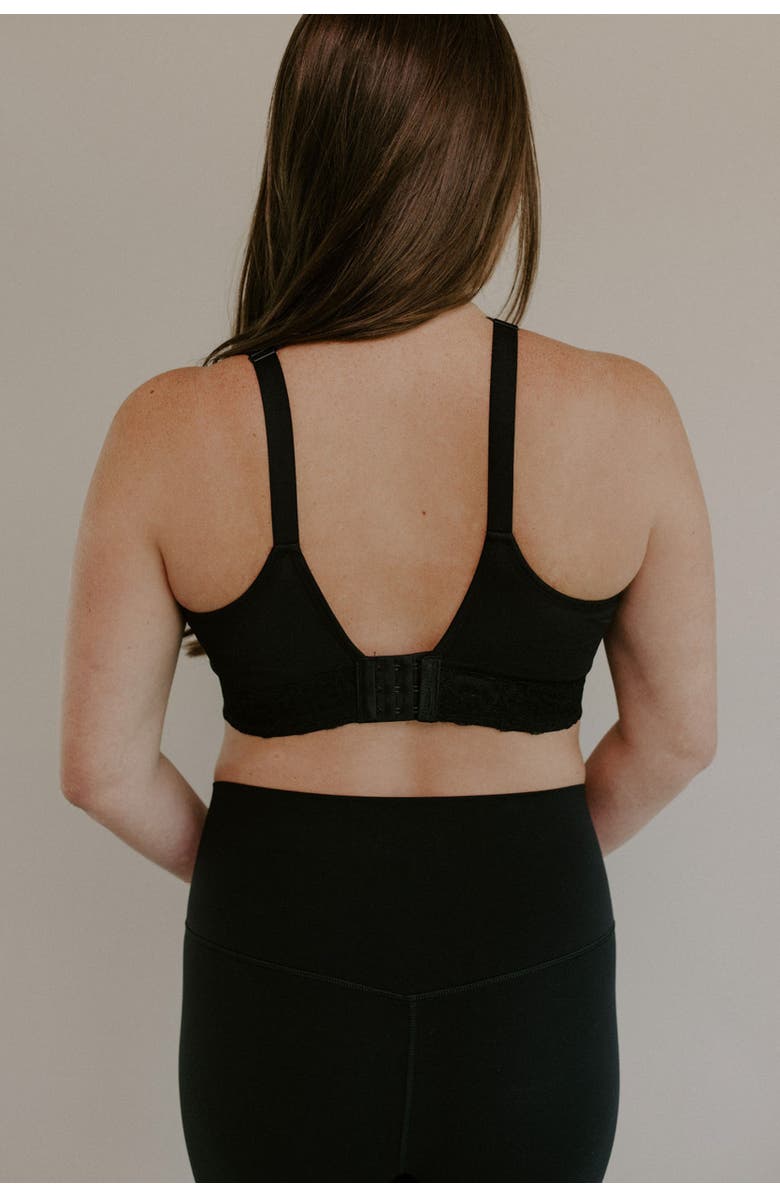 Blush & Bashful Blush Bra, Alternate, color, Black