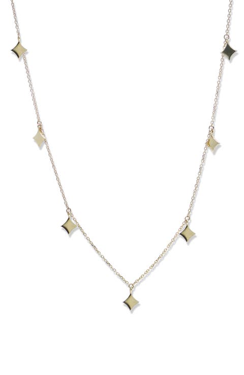 Jac + Jo Gothic Charm Station Necklace