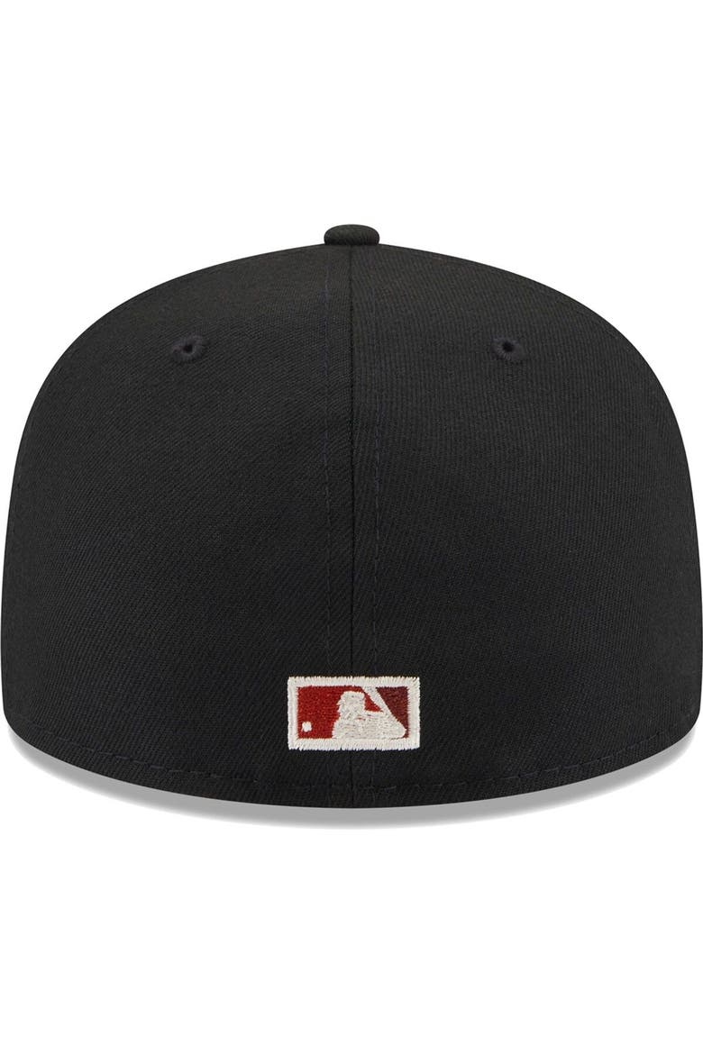 Men's New Era Black Chicago White Sox  Meteor 59FIFTY Fitted Hat, Alternate, color, Black
