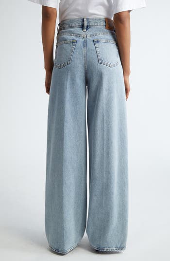 TOTEME Wide Leg Organic Cotton Jeans | Nordstrom