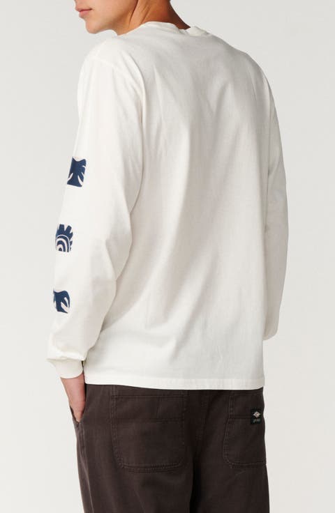 Pacific Rinse Graphic Long Sleeve T-Shirt