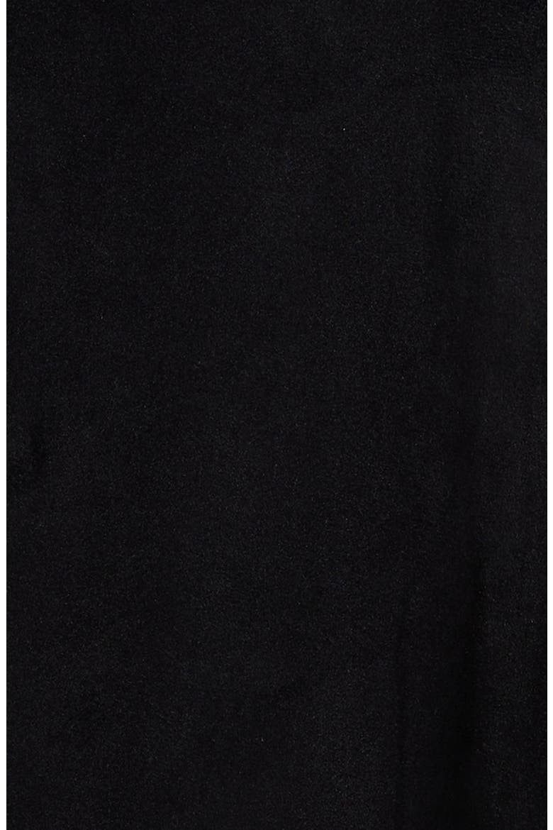 Kids' Stretch Velvet Pull-On Pants, Alternate, color, BLACK