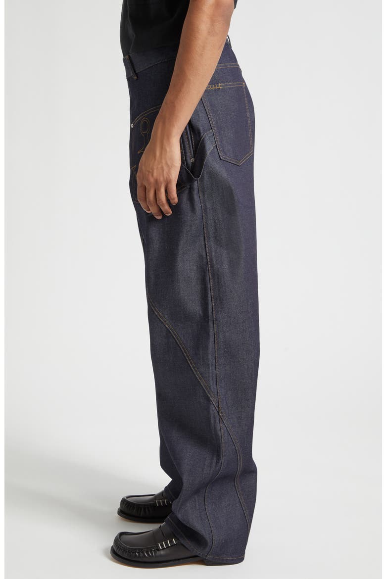 Twisted Workwear Jeans, Alternate, color, INDIGO