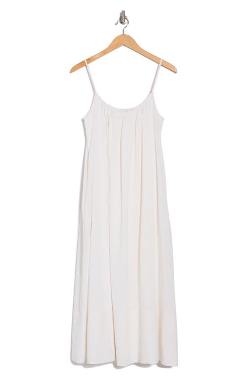 Lush Swing Maxi Tank Dress In White