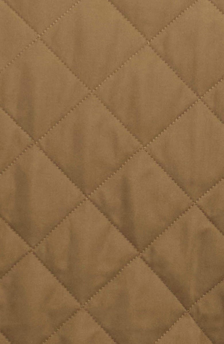 Barbour Sanded Quilted Vest, Alternate, color, Beech