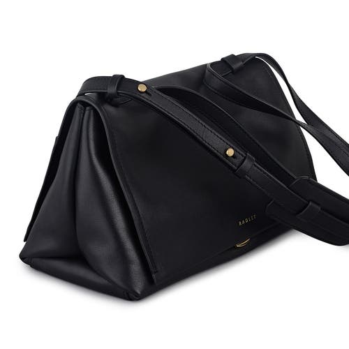 Radley Mercer Street Medium Flapover Shoulder Bag In Black