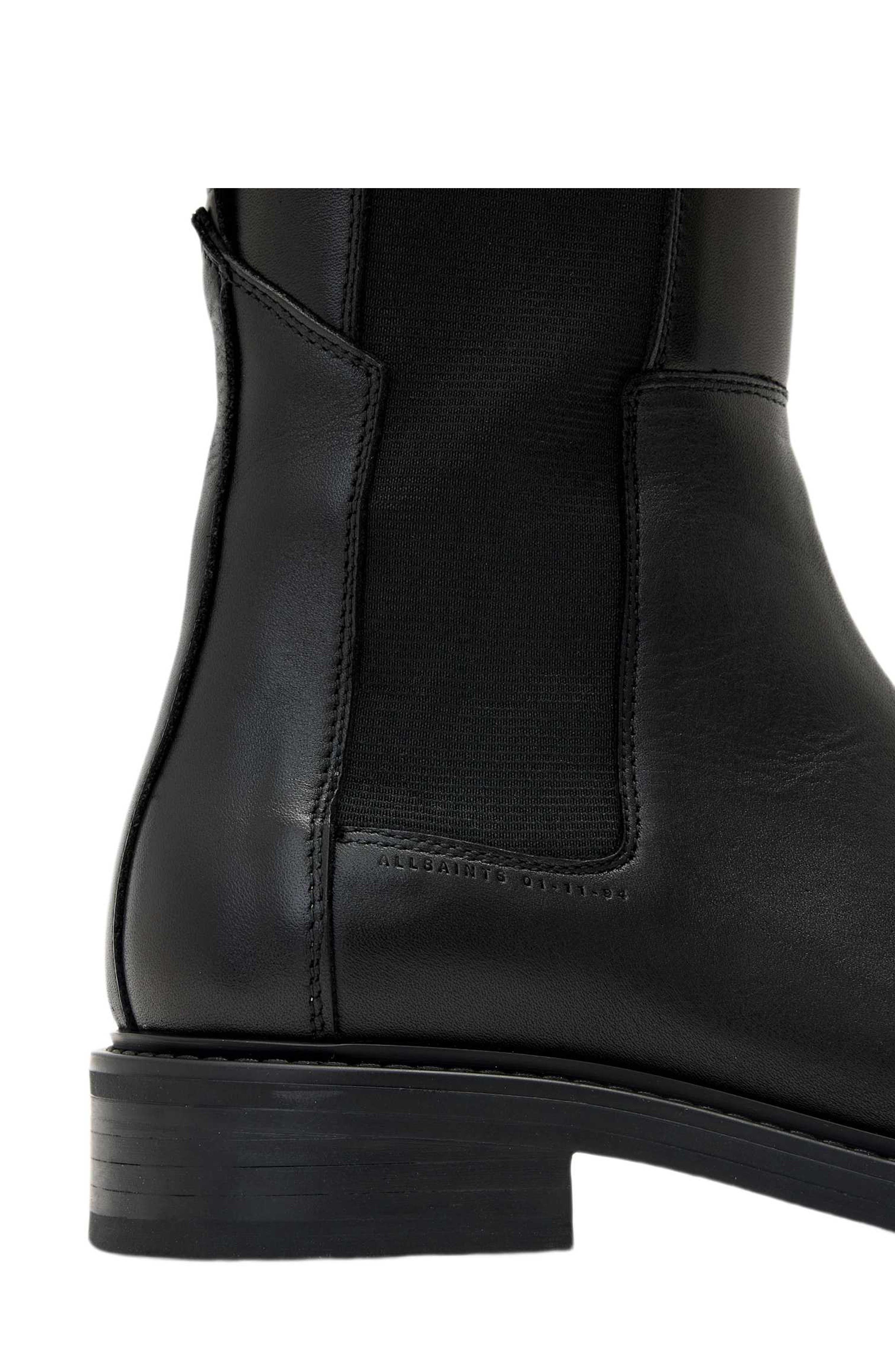 Bales Suede Knee High Boot, Alternate, color, BLACK