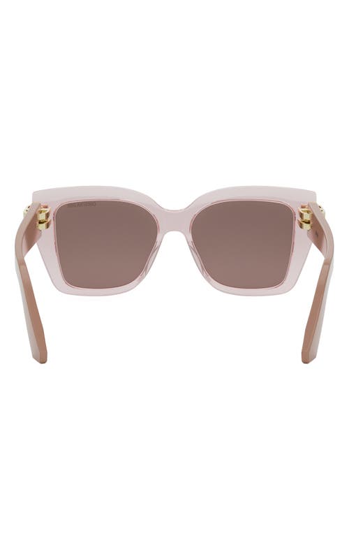 Dior 'c S1i 52mm Square Sunglasses In Multi