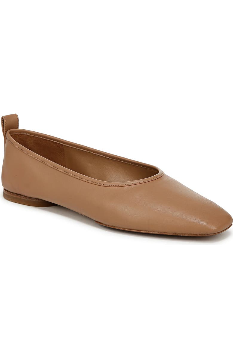 Vince Vivian Ballet Flat, Main, color, Chai