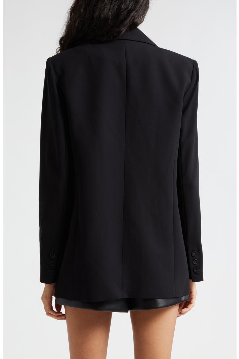 Denny Notched Collar Blazer, Alternate, color, BLACK