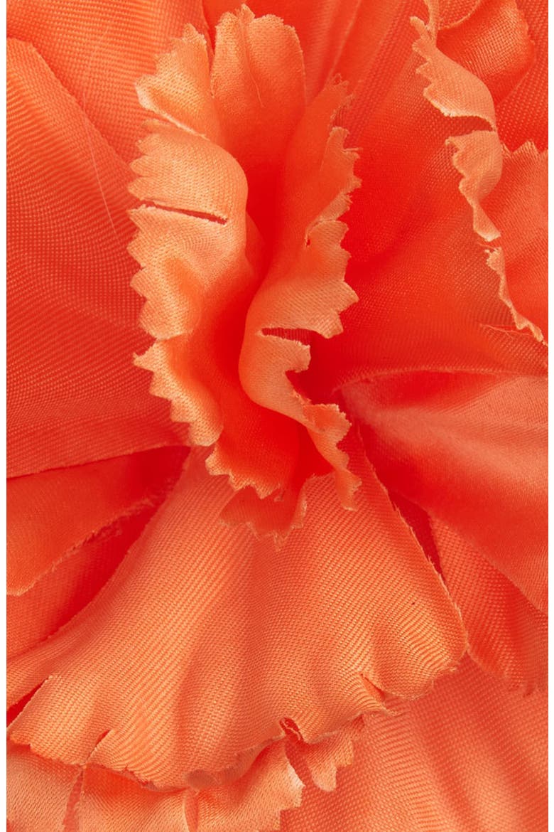 Dhalia Flower Hair Pin, Alternate, color, ORANGE YELLOW