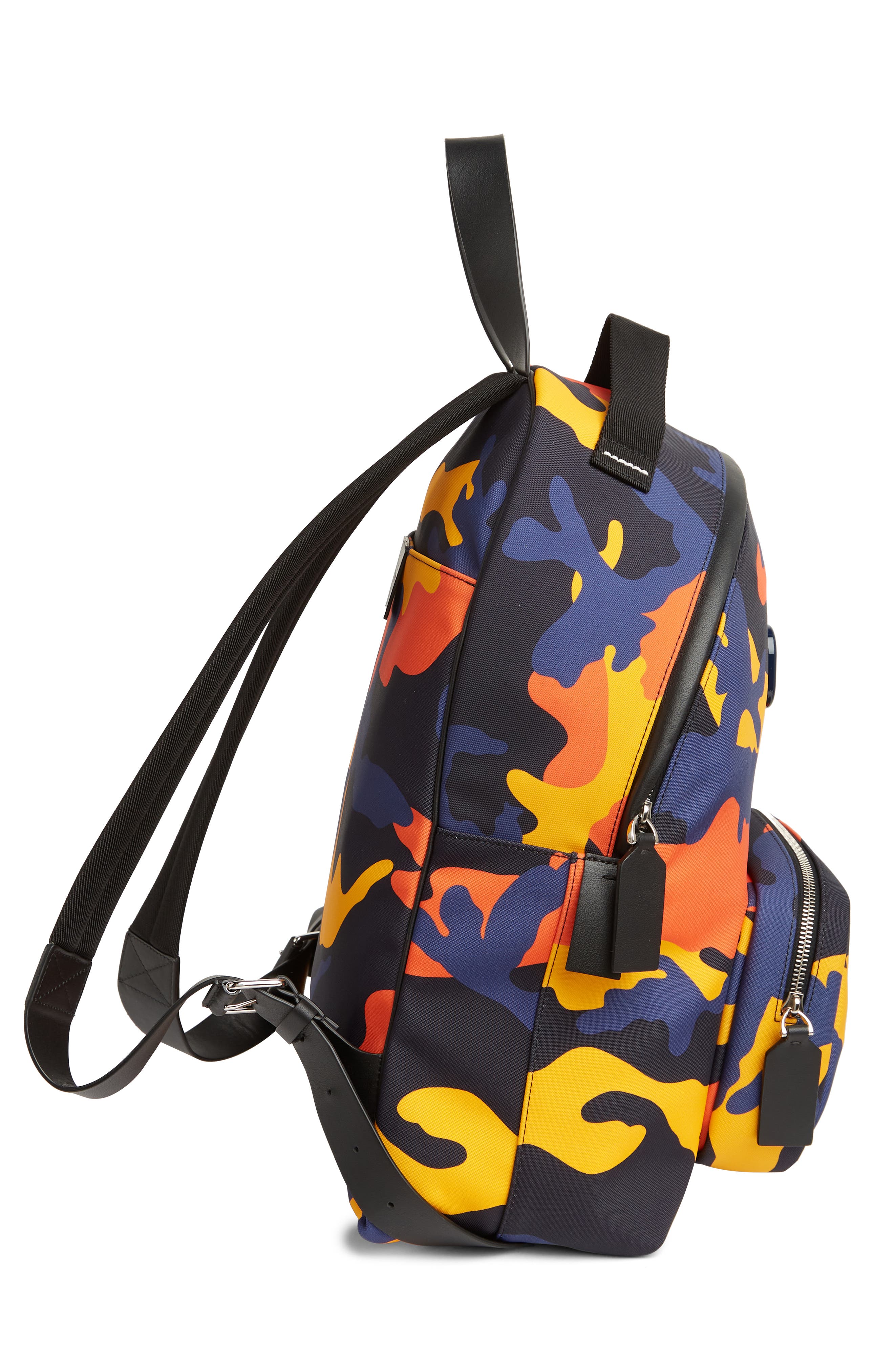 Valentino Camo Backpack, Alternate, color, 