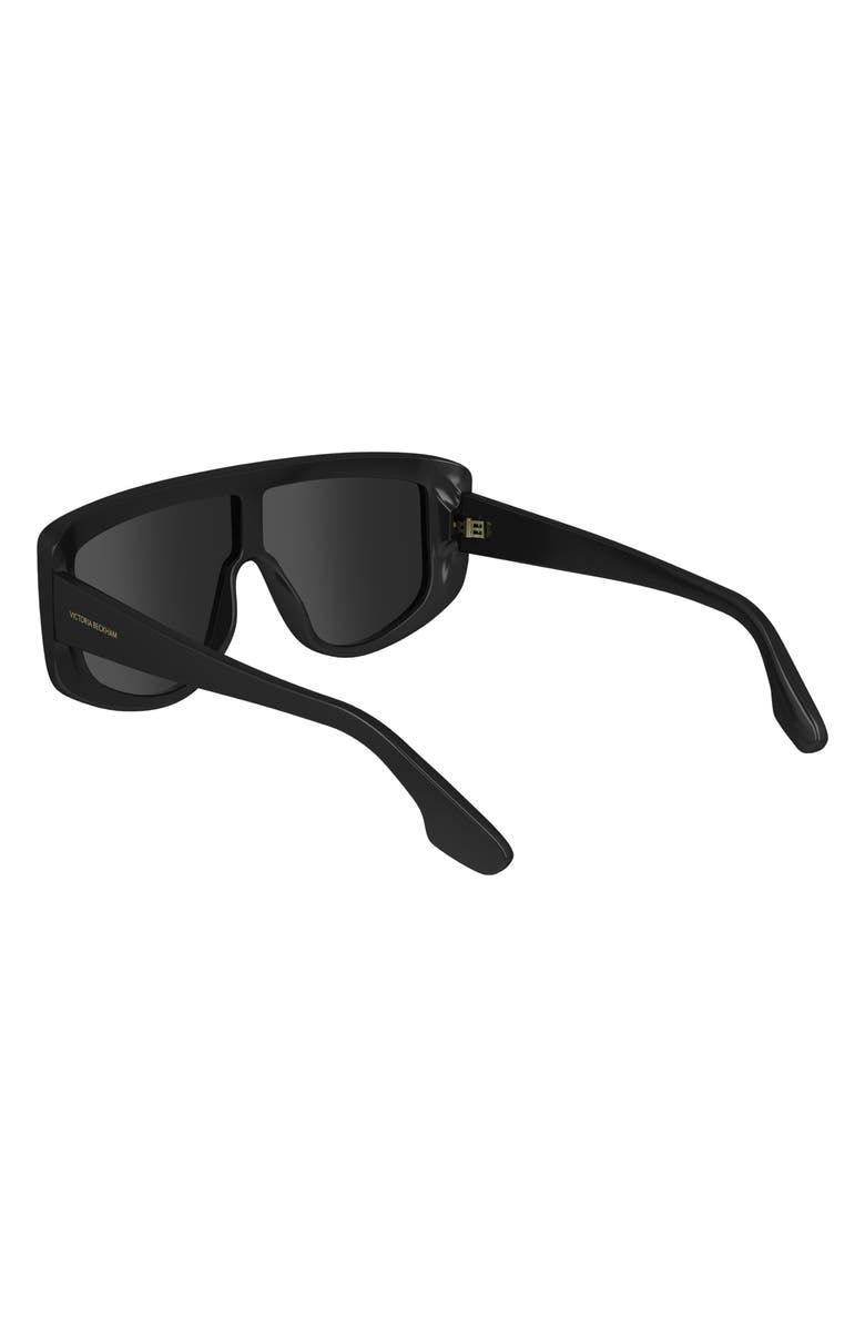 Victoria Beckham Denim 61mm Tea Cup Shield Sunglasses, Alternate, color,