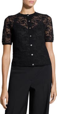 Theory Lace Cardigan