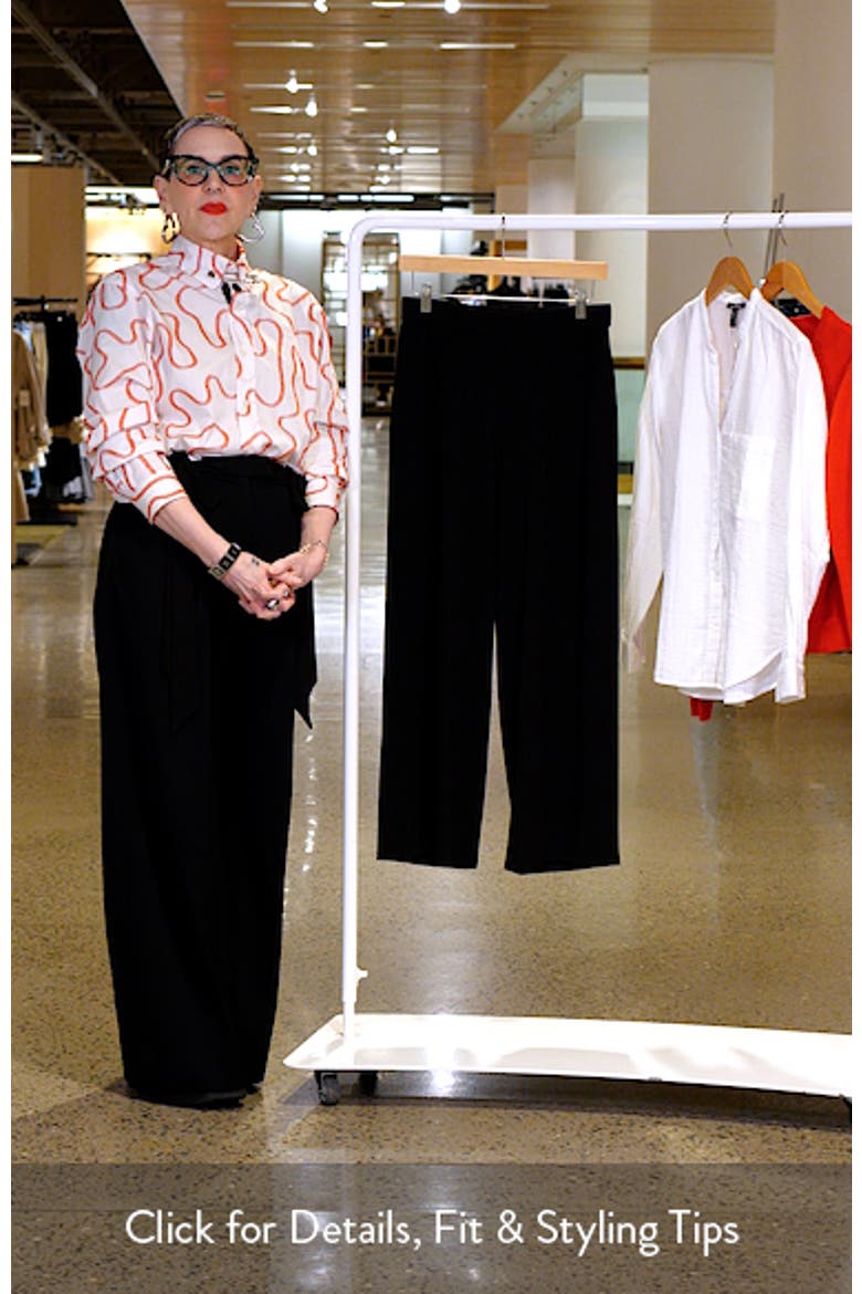 Jersey Ankle Wide Leg Pants video